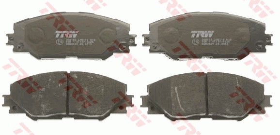 Bromsbeläggsats, Framaxel Trw Cotec GDB3424 TRW