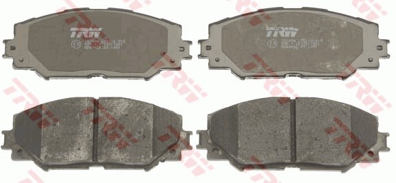 Bromsbeläggsats, Framaxel Trw Cotec GDB3425 TRW