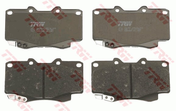 Bromsbeläggsats, Framaxel Trw Cotec GDB3428 TRW
