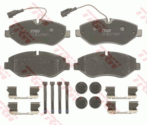 Bromsbeläggsats, Framaxel Trw GDB3439 TRW