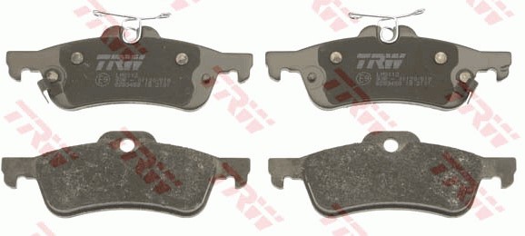 Bromsbeläggsats, Bakaxel Trw Cotec GDB3458 TRW