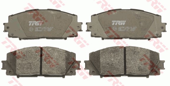 Bromsbeläggsats, Framaxel Trw GDB3459 TRW