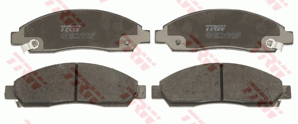 Bromsbeläggsats, Framaxel, Bakaxel Trw Cotec GDB3466 TRW