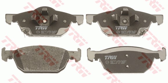 Bromsbeläggsats, Framaxel Trw Cotec GDB3476 TRW