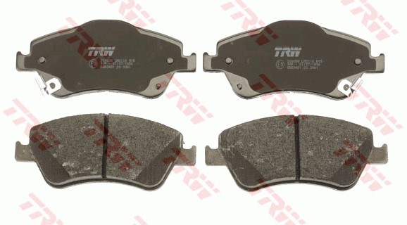 Bromsbeläggsats, Framaxel Trw Cotec GDB3481 TRW