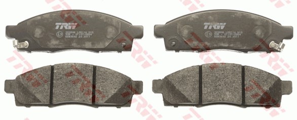 Bromsbeläggsats, Framaxel Trw Cotec GDB3502 TRW