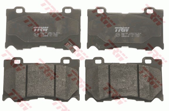 Bromsbeläggsats, Framaxel Trw Cotec GDB3505 TRW Bromsbeläggsats, Framaxel Trw Cotec GDB3505 TRW