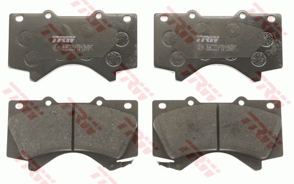 Bromsbeläggsats, Framaxel Trw Cotec GDB3524 TRW