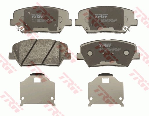 Bromsbeläggsats, Framaxel Trw Cotec GDB3549 TRW