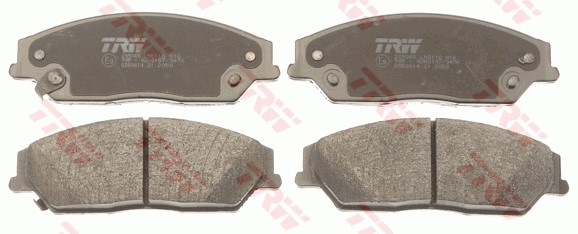 Bromsbeläggsats, Framaxel Trw GDB3614 TRW Bromsbeläggsats, Framaxel Trw GDB3614 TRW