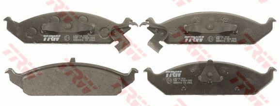 Bromsbeläggsats, Framaxel Trw GDB4016 TRW