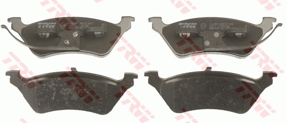 Bromsbeläggsats, Bakaxel Trw Cotec GDB4130 TRW