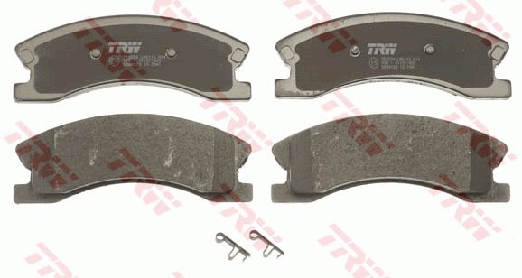 Bromsbeläggsats, Framaxel Trw Cotec GDB4133 TRW