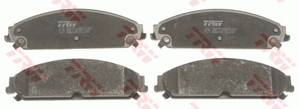 Bromsbeläggsats, Framaxel Trw Cotec GDB4134 TRW