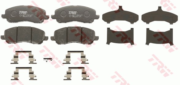 Bromsbeläggsats, Framaxel Trw Cotec GDB4142 TRW