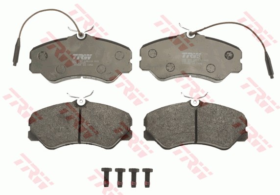 Bromsbeläggsats, Framaxel Trw GDB447 TRW