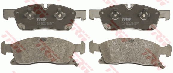 Bromsbeläggsats, Framaxel Trw GDB4604 TRW