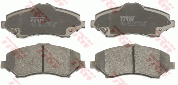 Bromsbeläggsats, Framaxel Trw Cotec GDB4605 TRW