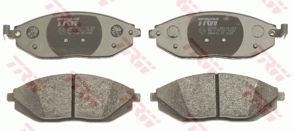 Bromsbeläggsats, Framaxel Trw Cotec GDB4606 TRW