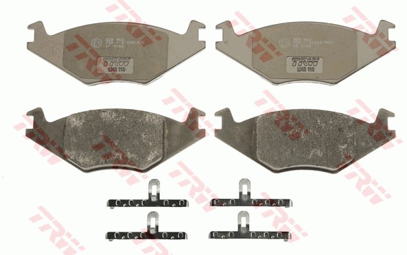 Bromsbeläggsats, Framaxel Trw Cotec GDB463 TRW