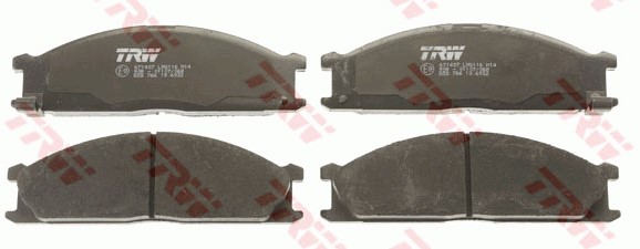 Bromsbeläggsats, Framaxel Trw Cotec GDB766 TRW
