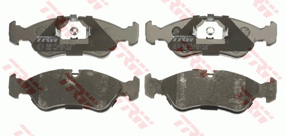 Bromsbeläggsats, Framaxel Trw Cotec GDB951 TRW