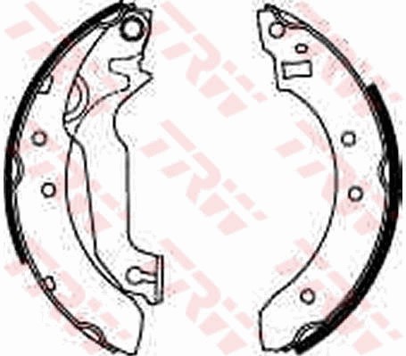 Bromsbackar, sats Trw GS6227 TRW