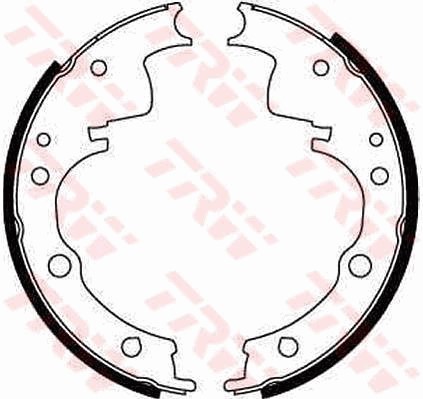 Bromsbackar, sats, Bakaxel Trw GS8148 TRW