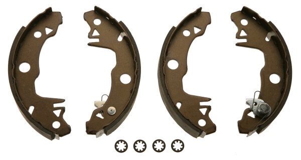 Bromsbackar, sats, Bakaxel Trw GS8319 TRW