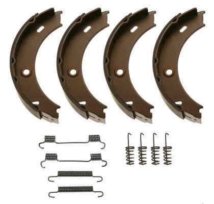 Bromsbackar, sats, parkeringsbroms, Bakaxel Trw GS8466 TRW