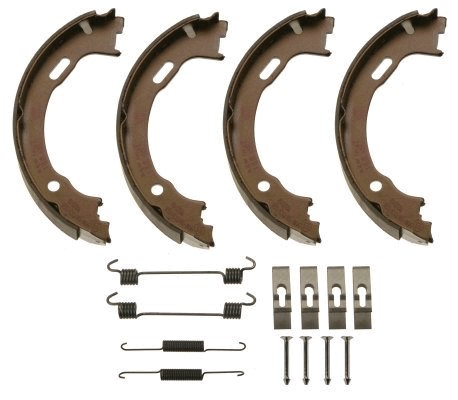 Bromsbackar, sats, parkeringsbroms, Bakaxel Trw GS8475 TRW