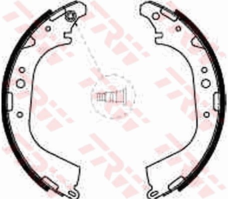 Bromsbackar, sats, Bakaxel Trw GS8501 TRW