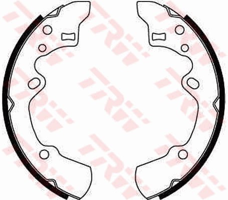 Bromsbackar, sats, Bakaxel Trw GS8520 TRW