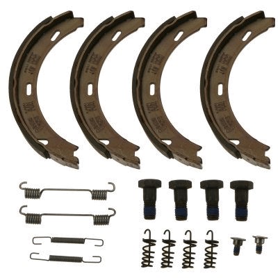 Bromsbackar, sats, parkeringsbroms, Bakaxel Trw GS8595 TRW