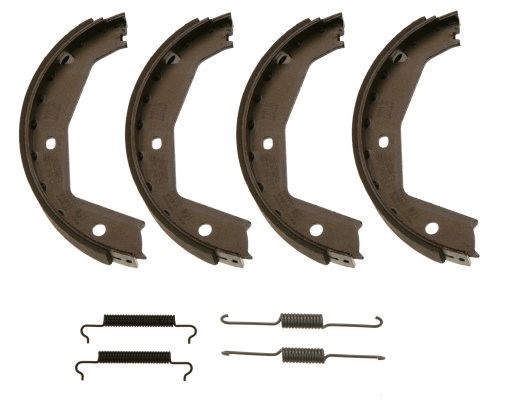 Bromsbackar, sats, parkeringsbroms, Bakaxel Trw GS8606 TRW