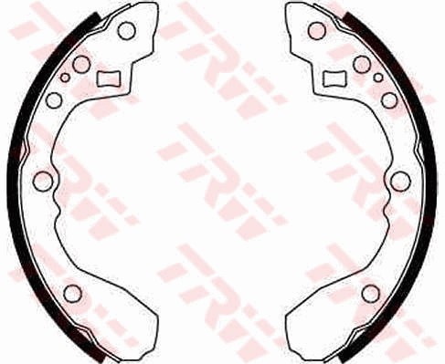 Bromsbackar, sats, Bakaxel Trw GS8675 TRW