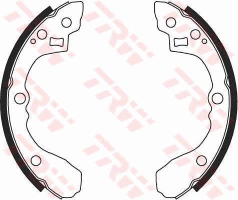Bromsbackar, sats, Bakaxel Trw GS8692 TRW