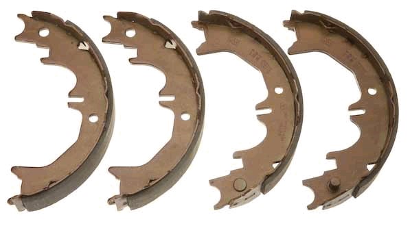 Bromsbackar, sats, parkeringsbroms, Bakaxel Trw GS8716 TRW