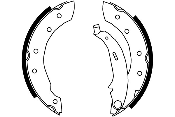 Bromsbackar, sats, Bakaxel, Framaxel TRW