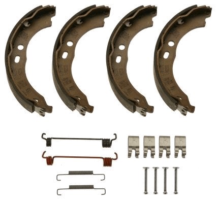 Bromsbackar, sats, parkeringsbroms, Bakaxel Trw GS8744 TRW