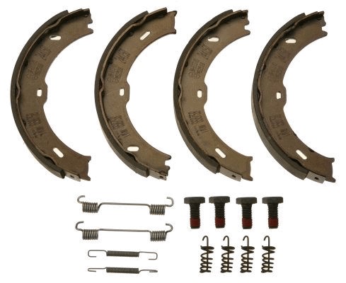 Bromsbackar, sats, Bakaxel Trw GS8758 TRW