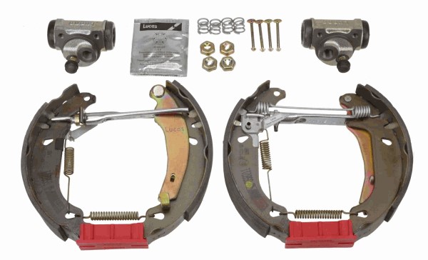 Bromsbackar, sats, Bakaxel Trw Superkit GSK1048 TRW
