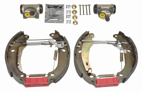 Bromsbackar, sats, Bakaxel Trw Superkit GSK1049 TRW