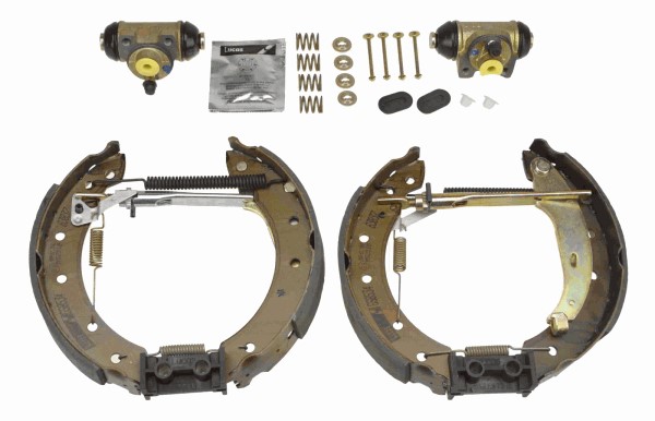 Bromsbackar, sats, Bakaxel Trw Superkit GSK1058 TRW