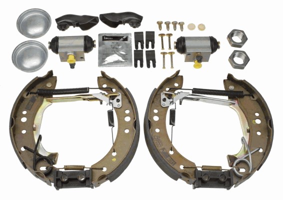 Bromsbackar, sats, Bakaxel Trw Superkit GSK1063 TRW