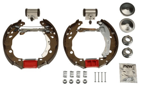 Bromsbackar, sats, Bakaxel Trw Superkit GSK1081 TRW