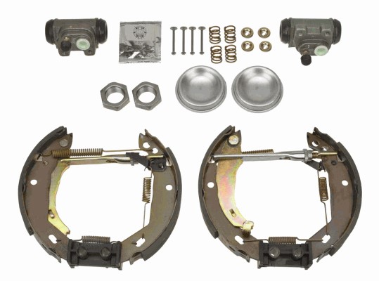 Bromsbackar, sats, Bakaxel Trw Superkit GSK1136 TRW