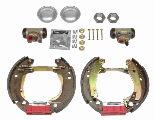 Bromsbackar, sats, Bakaxel Trw Superkit GSK1215 TRW