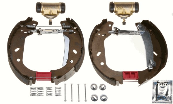 Bromsbackar, sats, Bakaxel Trw Superkit GSK1224 TRW