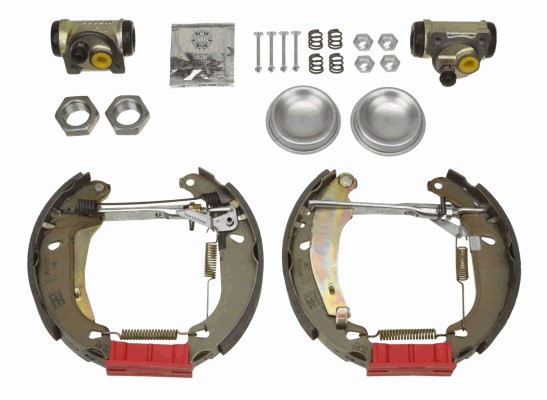 Bromsbackar, sats, Bakaxel Trw Superkit GSK1250 TRW